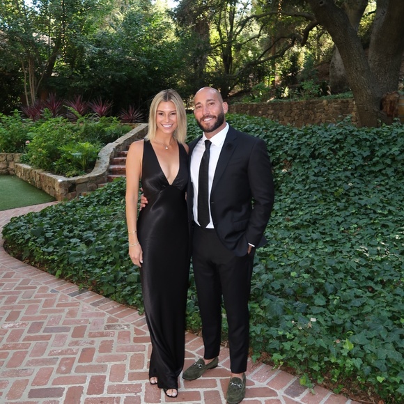 La Lune Plunged Cross Back Maxi Dress - Black - Picture 4 of 4